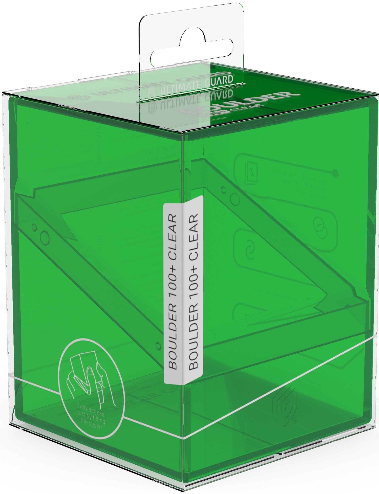 UG DECK CASE BOULDER 100+ CLEAR  EMERALD - Trinity Hobby