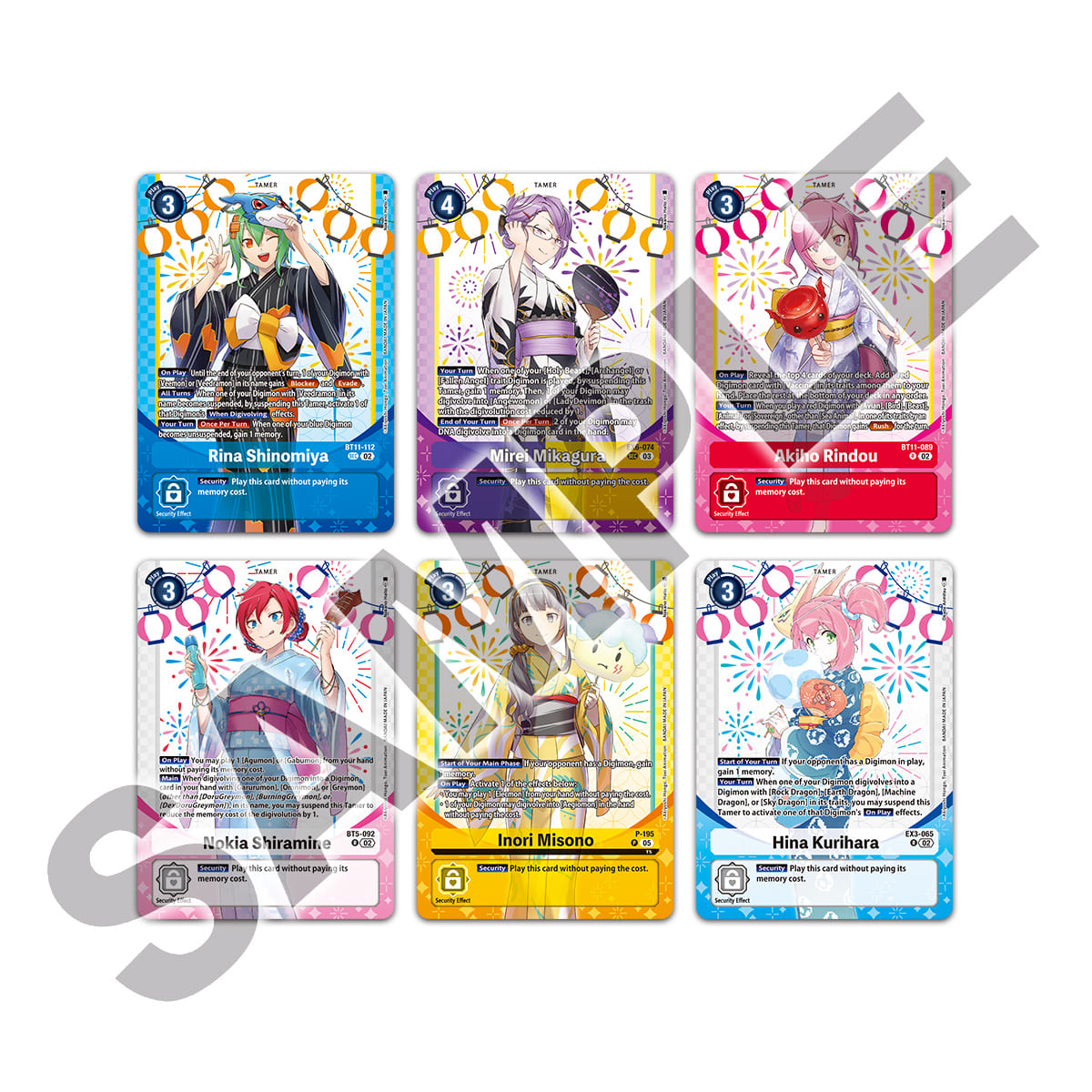 [Pre-Order] DIGIMON CG PREMIUM HEROINES SET 2 (ETA 2026-03-20)