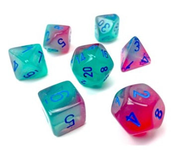 GEMINI 7-DIE SET Gel Green-Pink/Blue - Trinity Hobby