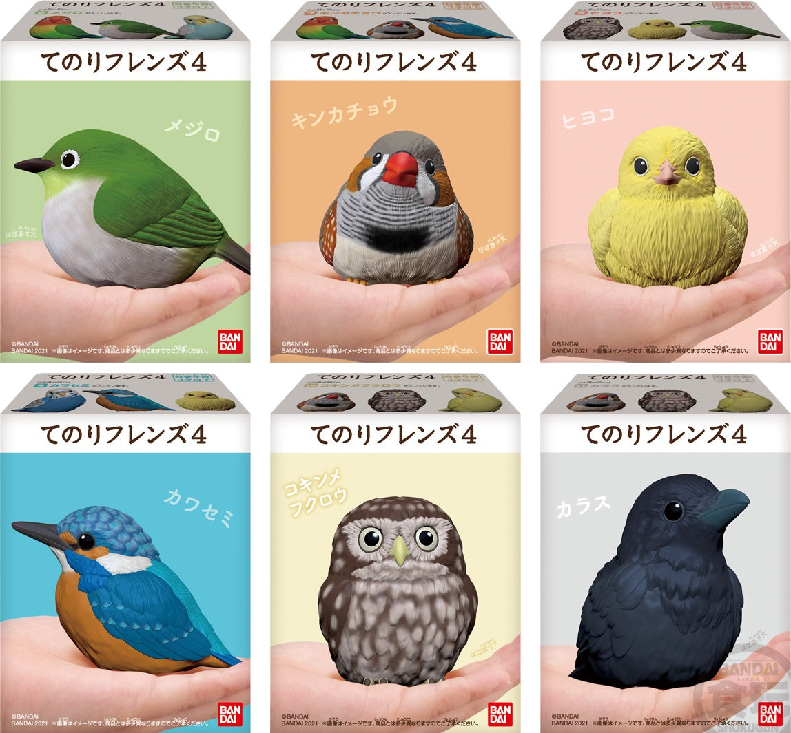 TENORI FRIENDS 4 BIRDS SHOKUGAN (1 Random PC) - Trinity Hobby
