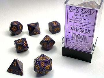 SPECKLED 7-DIE SET HURRICANE