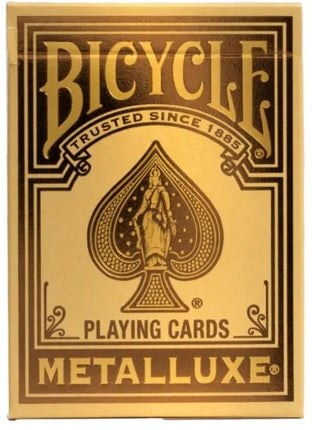 BICYCLE - METALLUXE HOLIDAY GOLD