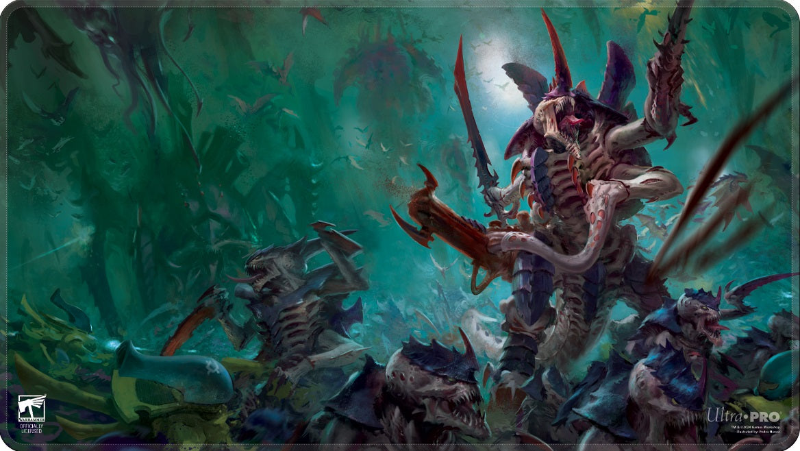 UP PLAYMAT WARHAMMER 40K TYRANID  STITCHED - Trinity Hobby