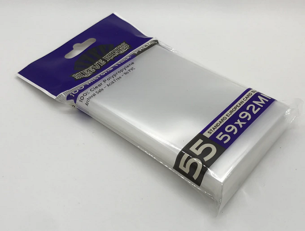 SK PREMIUM STANDARD EURO SLEEVES 59MM  X 92MM - Trinity Hobby