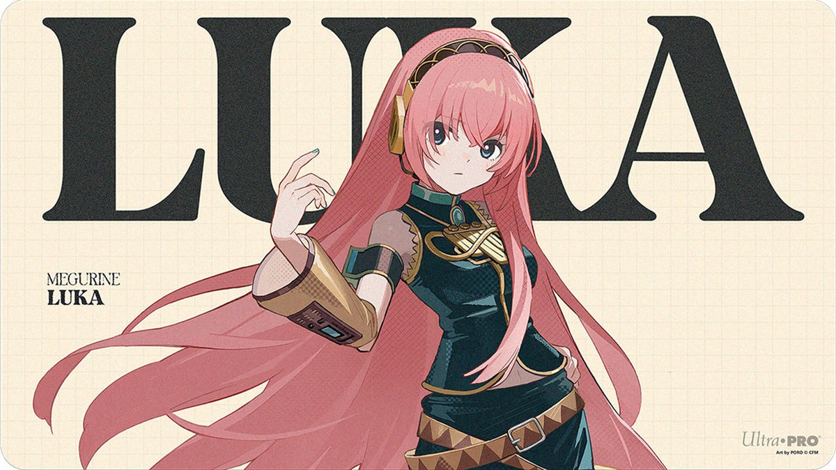 UP PLAYMAT HATSUNE MIKU RETRO SOUNDSCAPES LUKA PLAYMAT