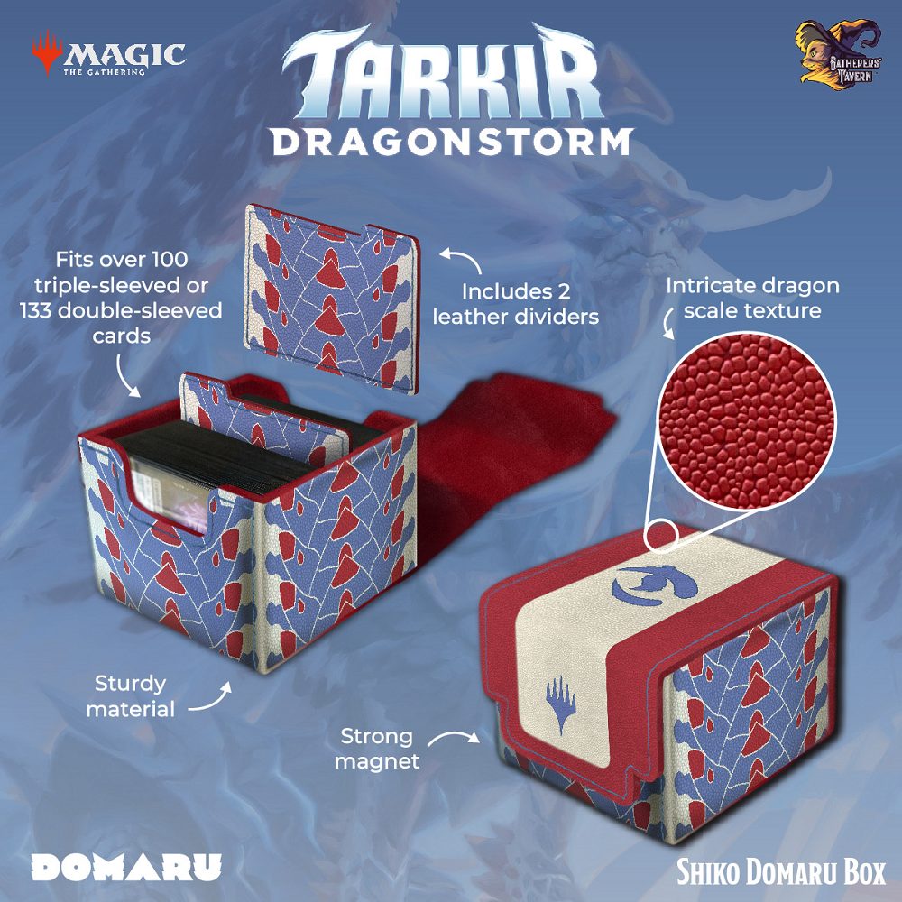 GATHERERS TAVERN MTG TARKIR DRAGONSTORM DOMARU BOX - SHIKO - Trinity Hobby
