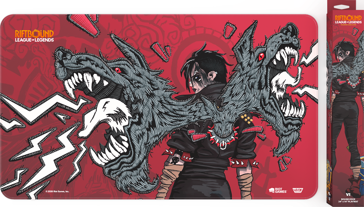 RIFTBOUND LEAGUE OF LEGENDS TCG UNLEASHED PLAYMAT #1 - Vi - Trinity Hobby