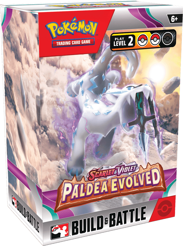 POKEMON SV2 PALDEA EVOLVED BUILD & BATTLE - Trinity Hobby
