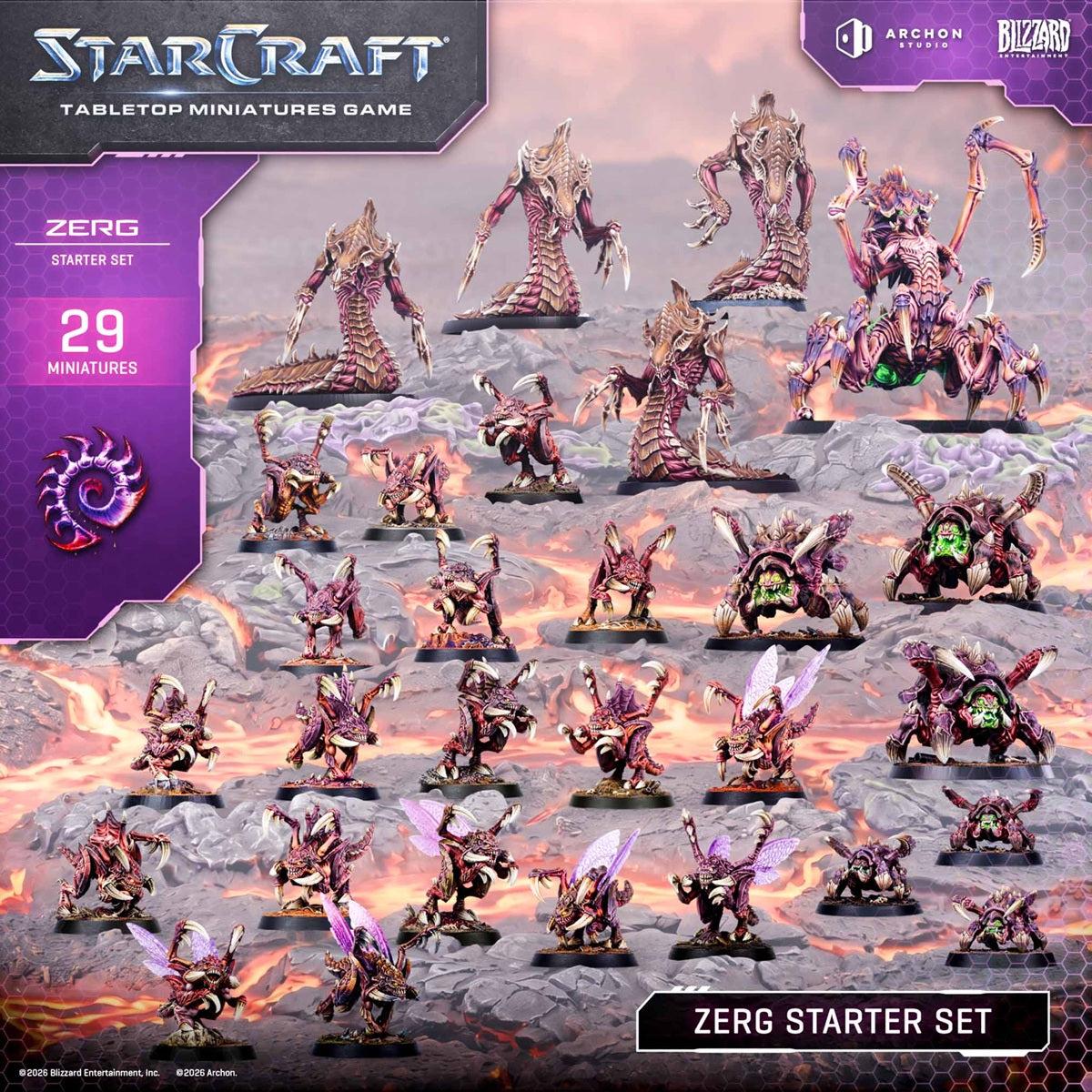 STARCRAFT ZERG STARTER SET