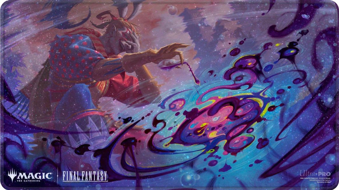 UP PLAYMAT MTG UNIVERSES BEYOND FINAL FANTASY HOLOFOIL V2 - kefka - Trinity Hobby