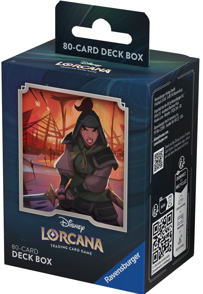 DISNEY LORCANA DECK BOX SET 2 BOX - Mulan