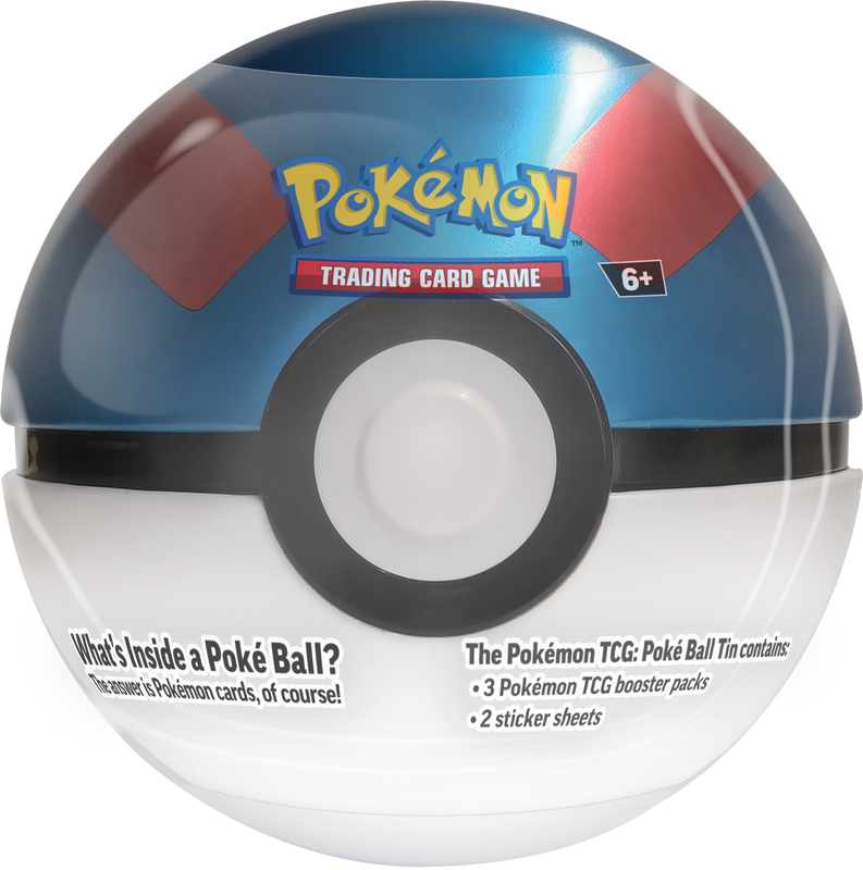 [Pre-Order] Poke Ball Tin - Poke Ball (Q3 2024) Random 1 Ball (ETA 2024-10-18)