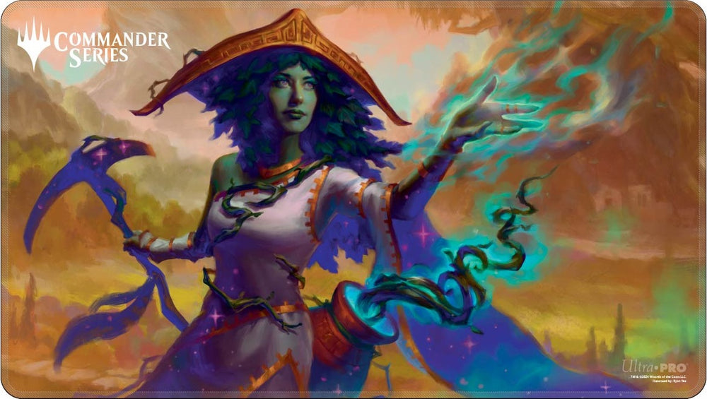 UP PLAYMAT MTG COMMANDER SERIES  SYTHIS STITCHED