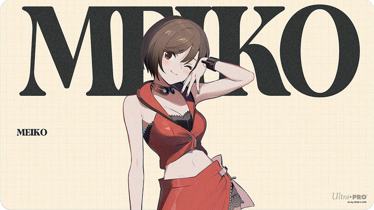 UP PLAYMAT HATSUNE MIKU RETRO SOUNDSCAPES MEIKO
