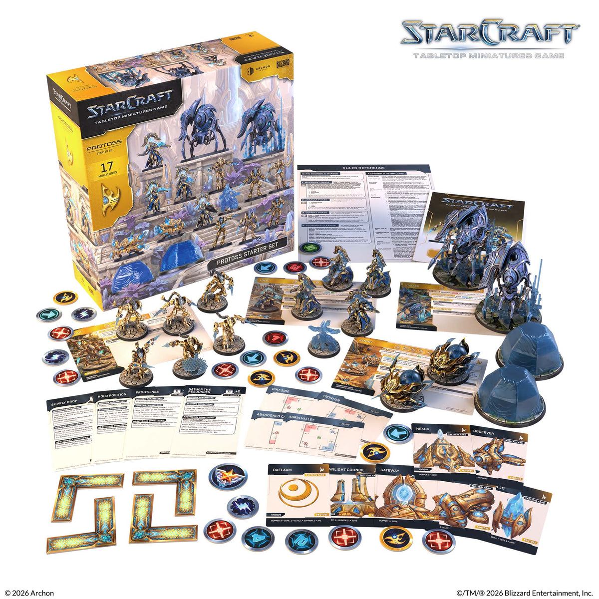 STARCRAFT PROTOSS STARTER SET