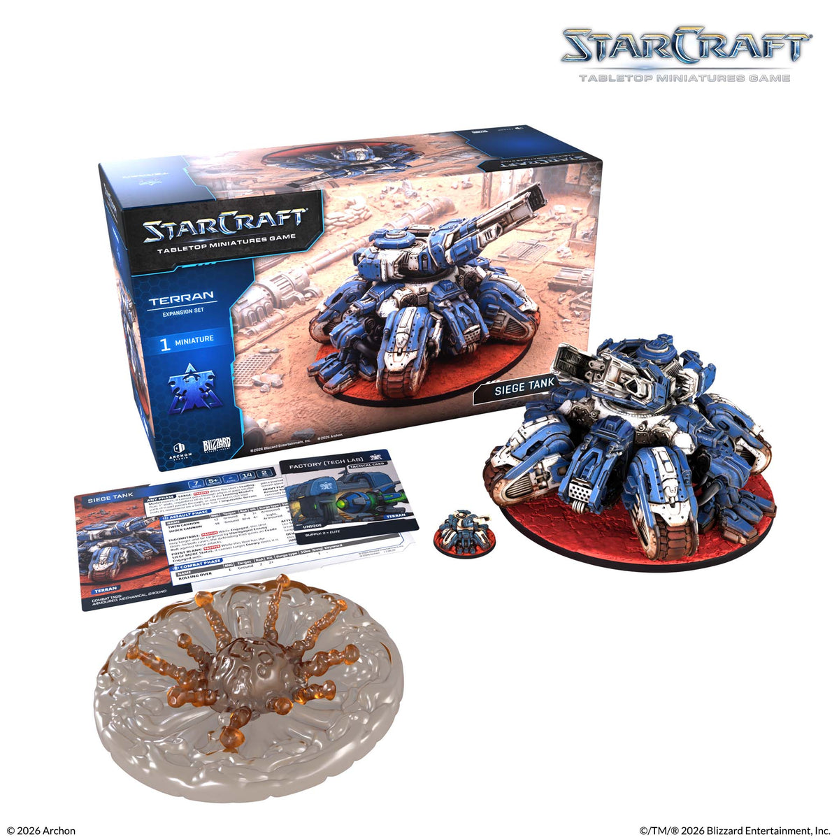 STARCRAFT TERRAN SIEGE TANK EXPANSION SET