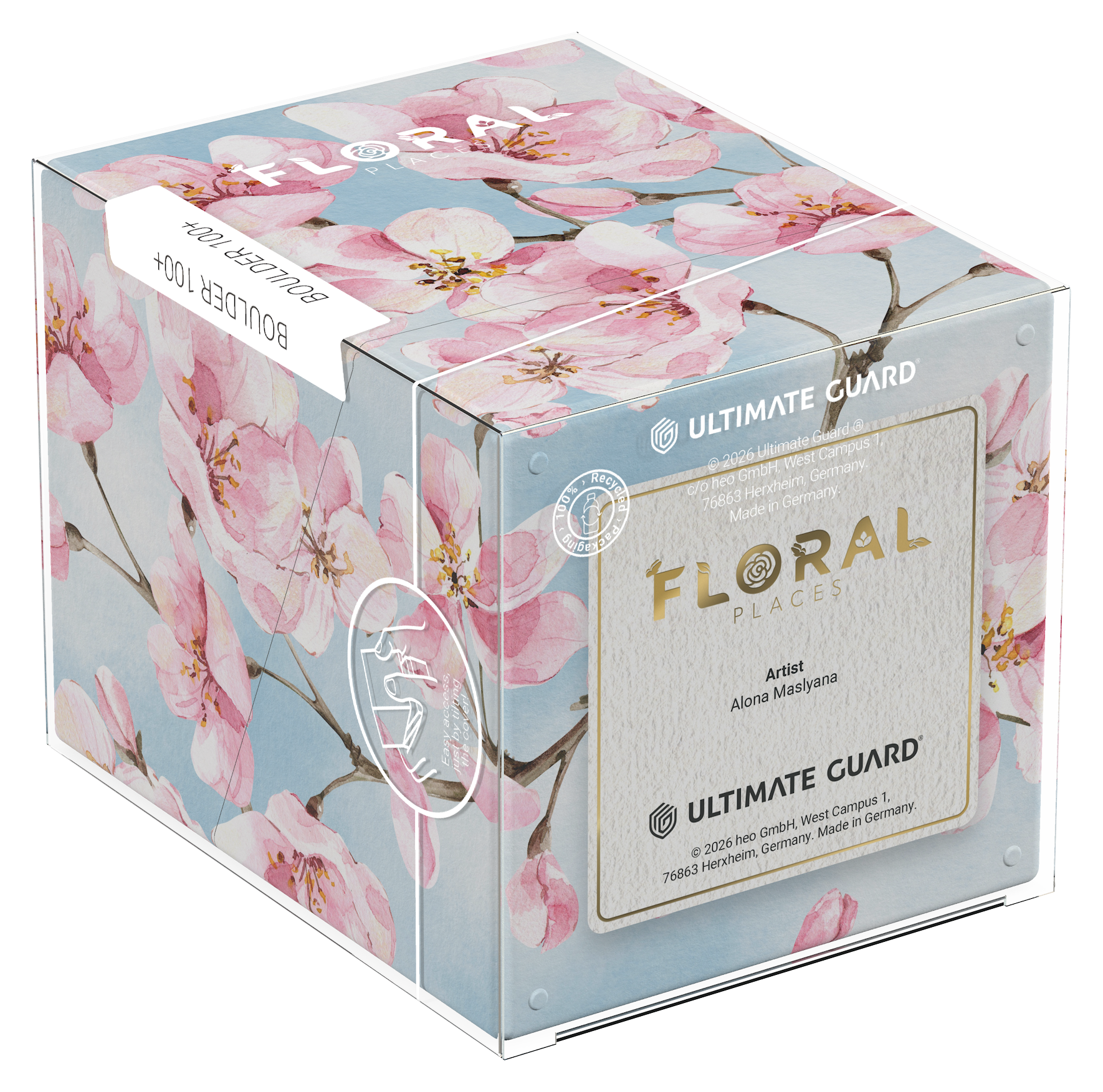 UG DECK CASE BOULDER 100+ FLORAL PLACES  - CHERRY BLOSSOM - Trinity Hobby