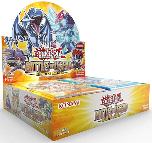 YGO Battle Of Legend - Monster Mayhem Booster Box - Trinity Hobby