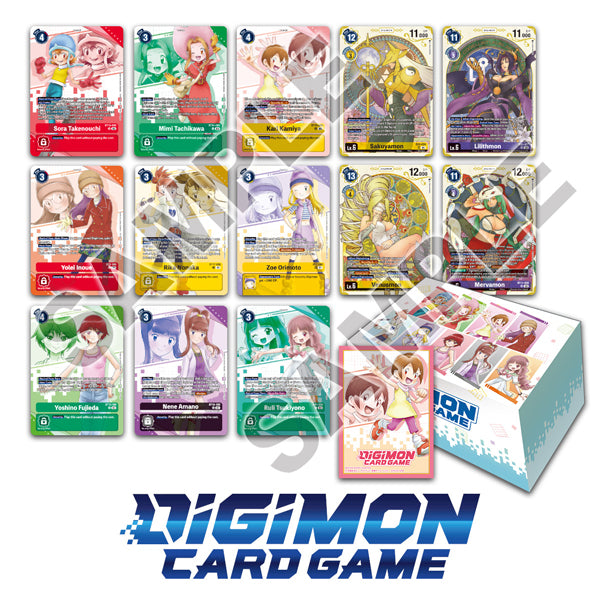 DIGIMON CG PREMIUM HEROINES SET (ETA 2024-12-13) - Trinity Hobby