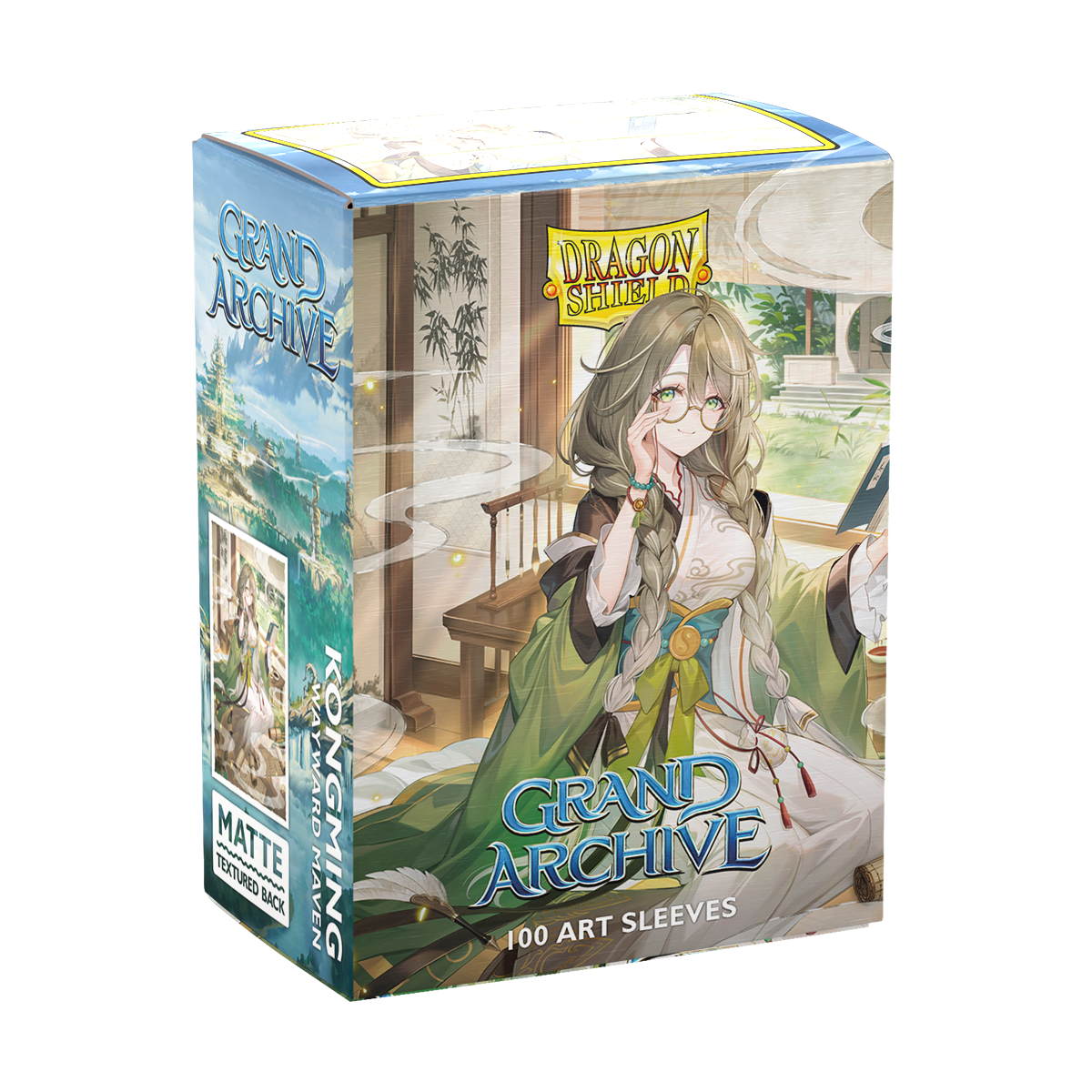 DRAGON SHIELD SLEEVES GRAND ARCHIVE KONGMING, WAYWARD MAVEN 100CT - Trinity Hobby