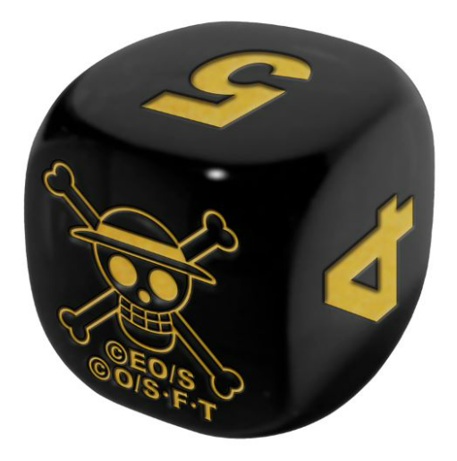 ONE PIECE CG DICE AND DICE CASE - Trinity Hobby