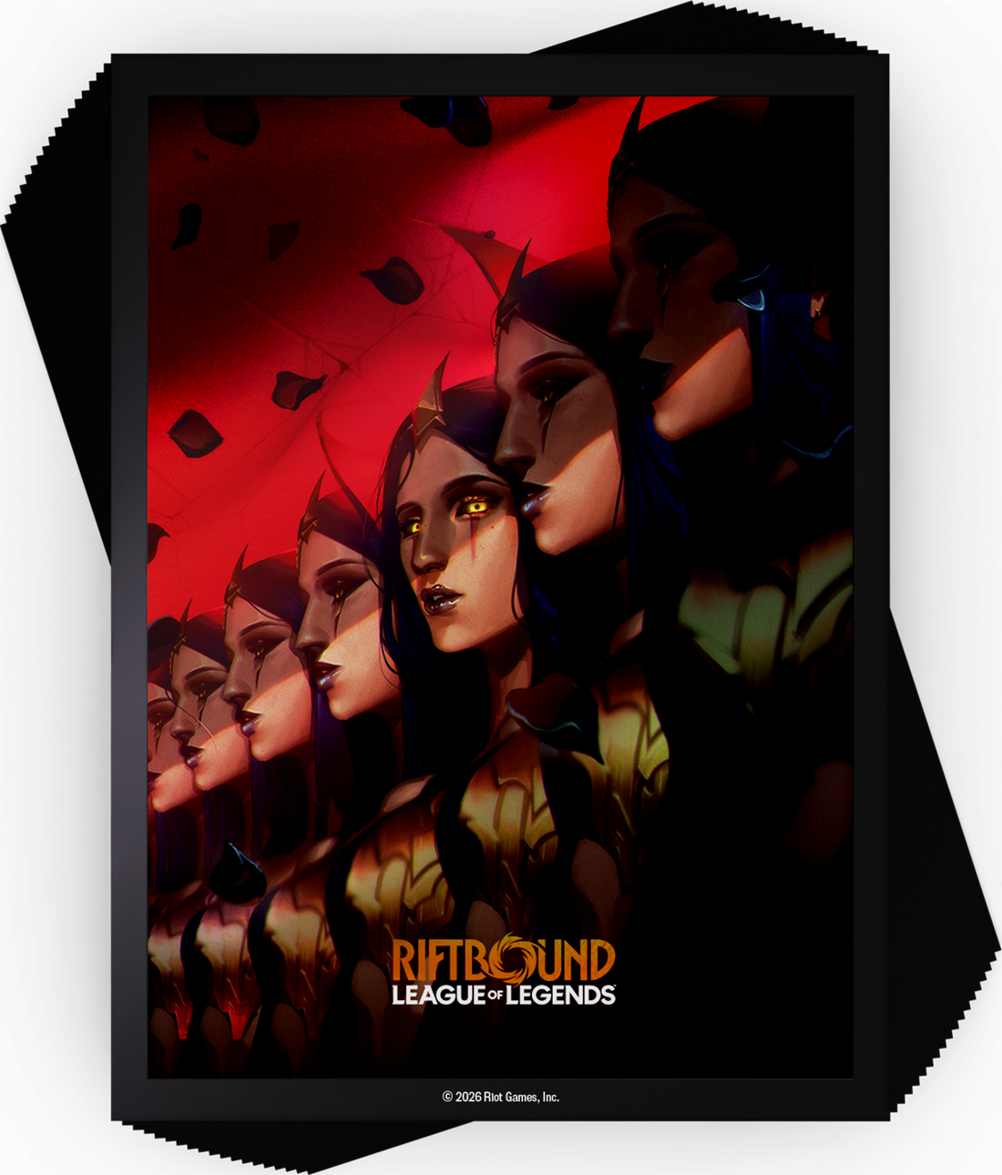 RIFTBOUND LEAGUE OF LEGENDS TCG UNLEASHED ART SLEEVES #3 100CT - Leblanc - Trinity Hobby