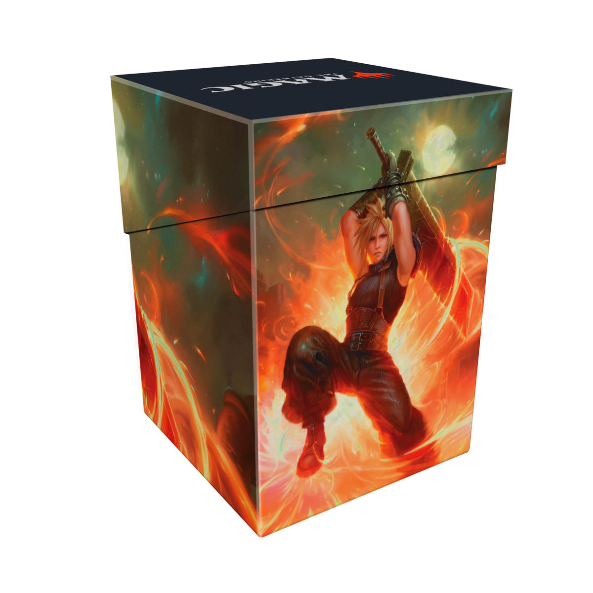 UP D-BOX MTG UNIVERSES BEYOND FINAL FANTASY COMMANDER A 100+ - CLOUD