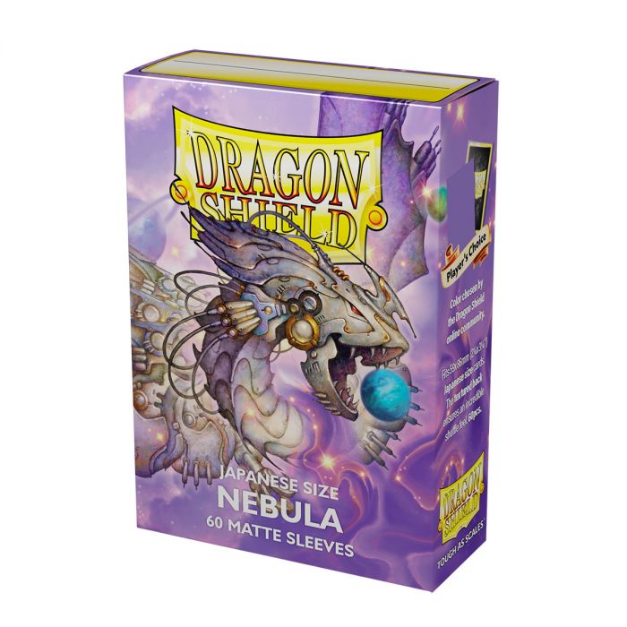 DRAGON SHIELD SLEEVES JAPANESE MATTE NEBULA 60CT - Trinity Hobby