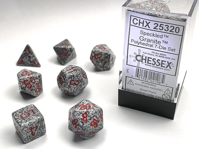 SPECKLED 7-DIE SET Granite