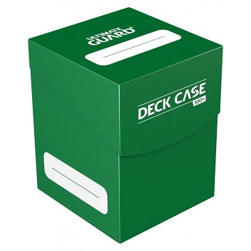UG DECK CASE STANDARD GREEN 100+ - Trinity Hobby