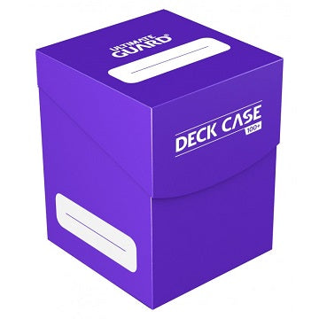 UG DECK CASE STANDARD PURPLE 100+ - Trinity Hobby