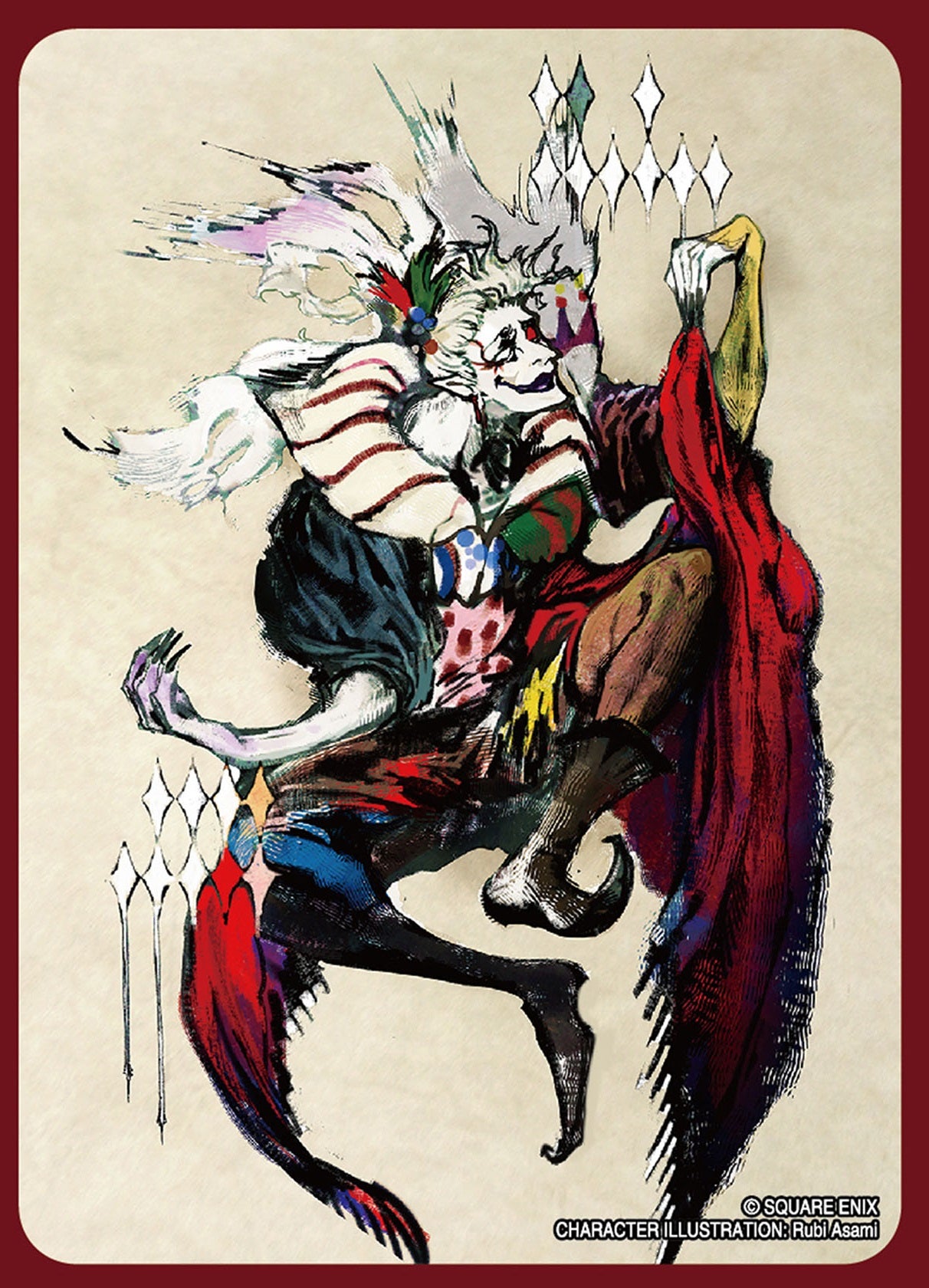 FINAL FANTASY CARD SLEEVES SERIES 2 KEFKA 100CT (FFCSS-12) (60) - Trinity Hobby