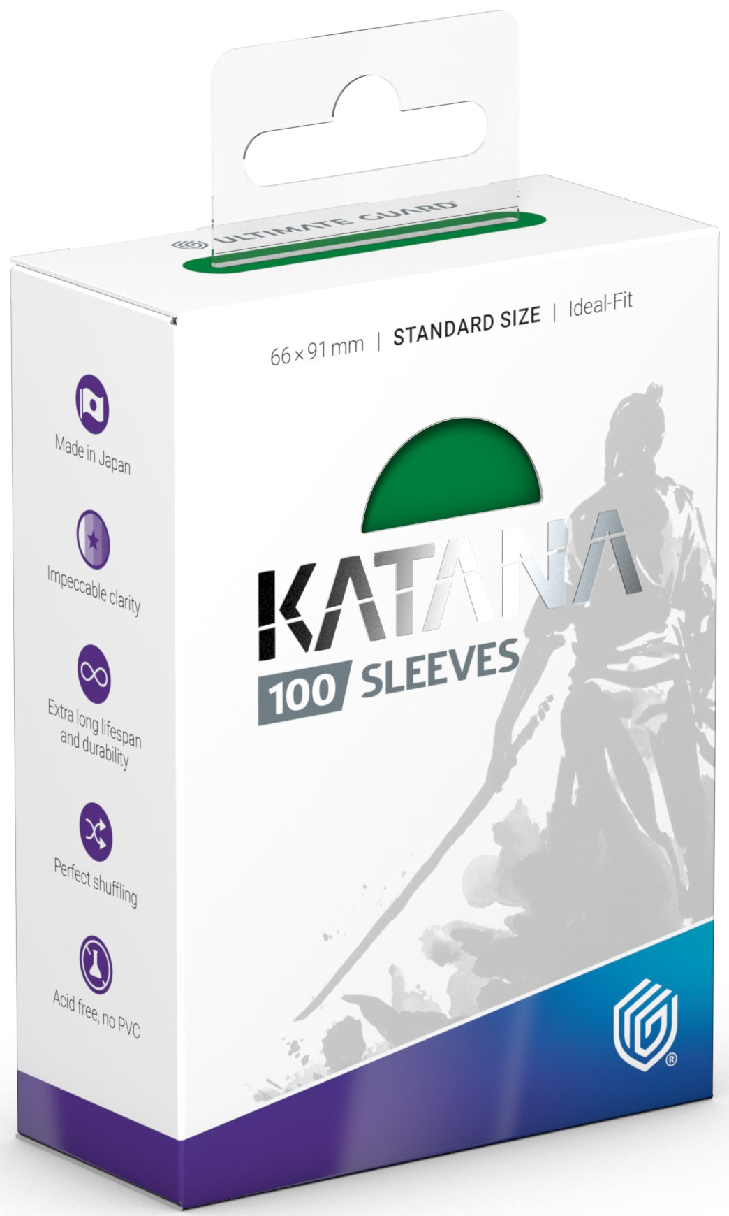 UG SLEEVES KATANA JADE GARDEN 100CT - Trinity Hobby