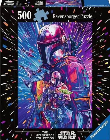 STAR WARS PUZZLE THE MANDALORIAN 500PC