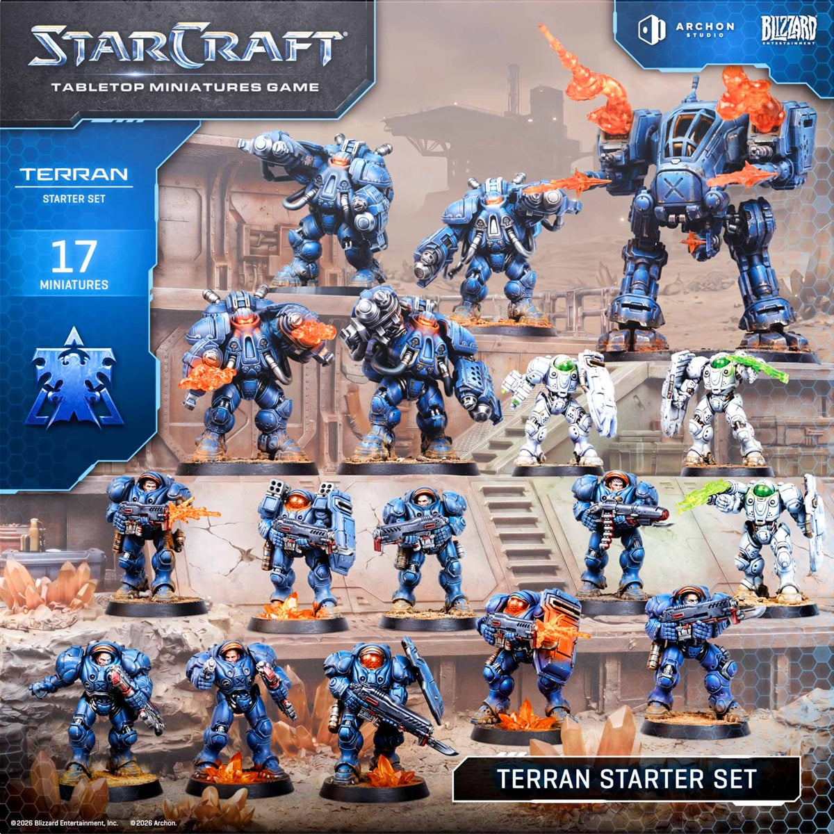STARCRAFT TERRAN STARTER SET