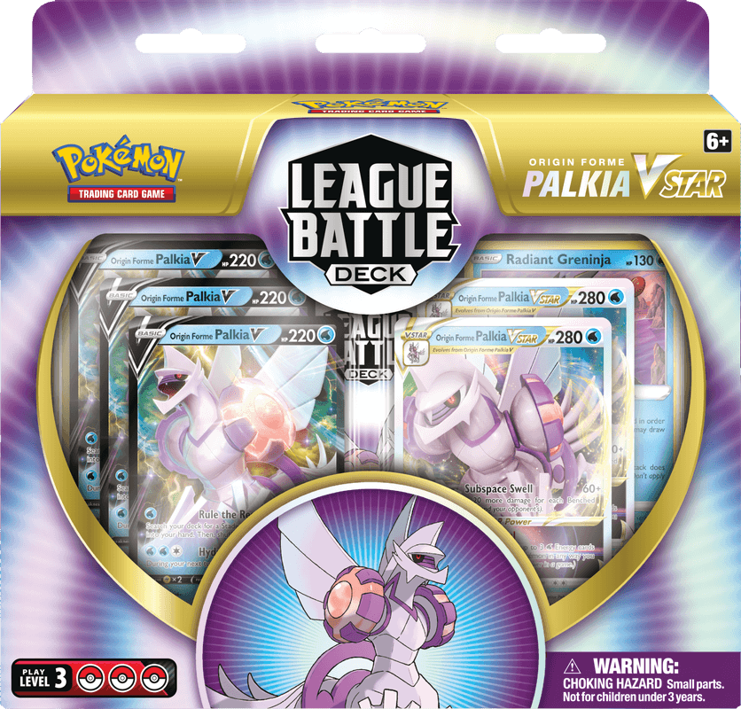 POKEMON LEAGUE BATTLE DECK ORIGIN FORME PALKIA - Trinity Hobby