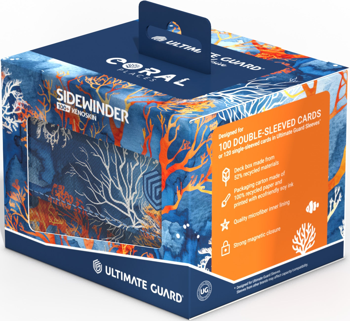 UG DECK CASE SIDEWINDER 100+ XENOSKIN 2025 EXCLUSIVE CORAL PLACES FIERY REEF - Trinity Hobby