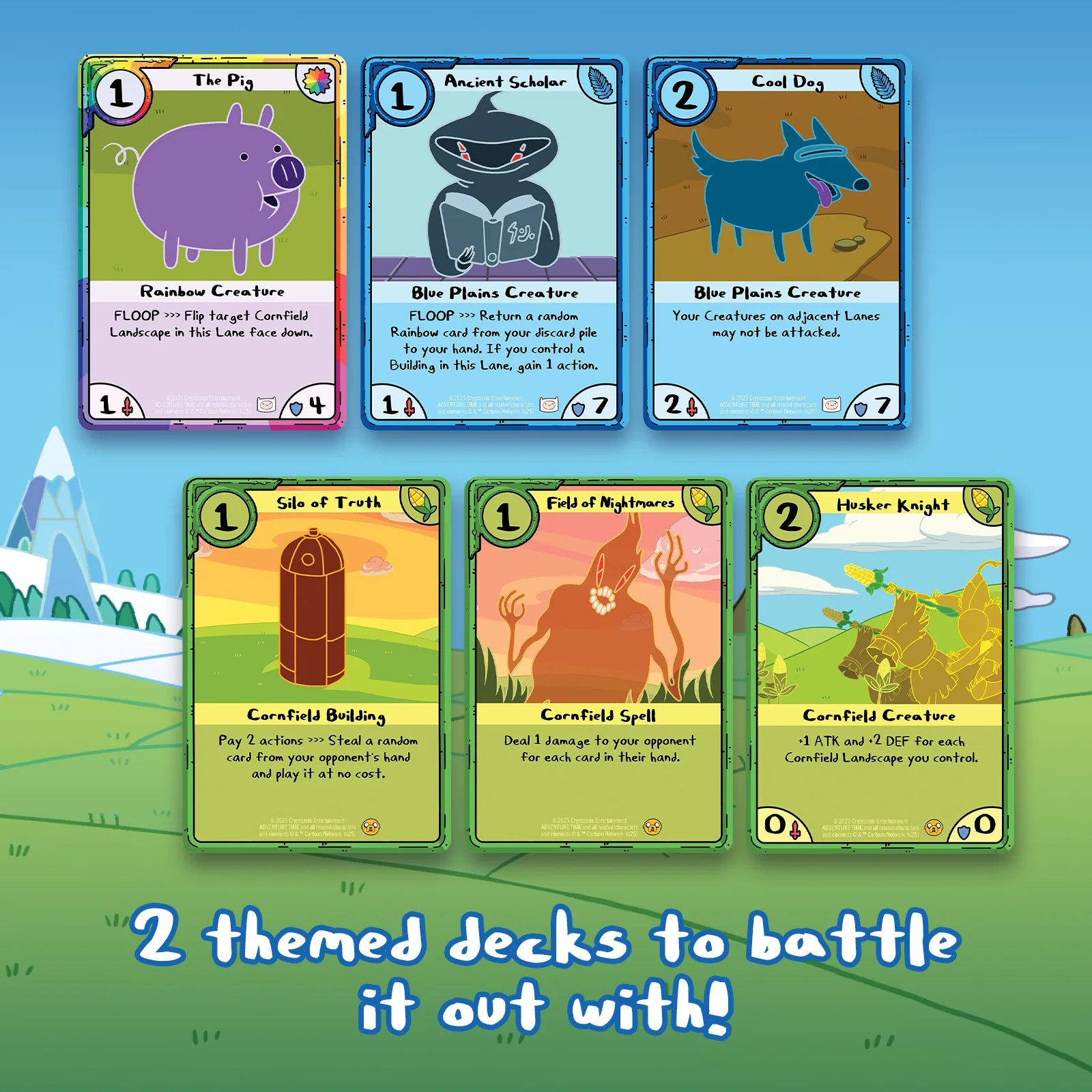 ADVENTURE TIME CARD WARS COLLECTOR'S  PACK FINN VS JAKE - Trinity Hobby
