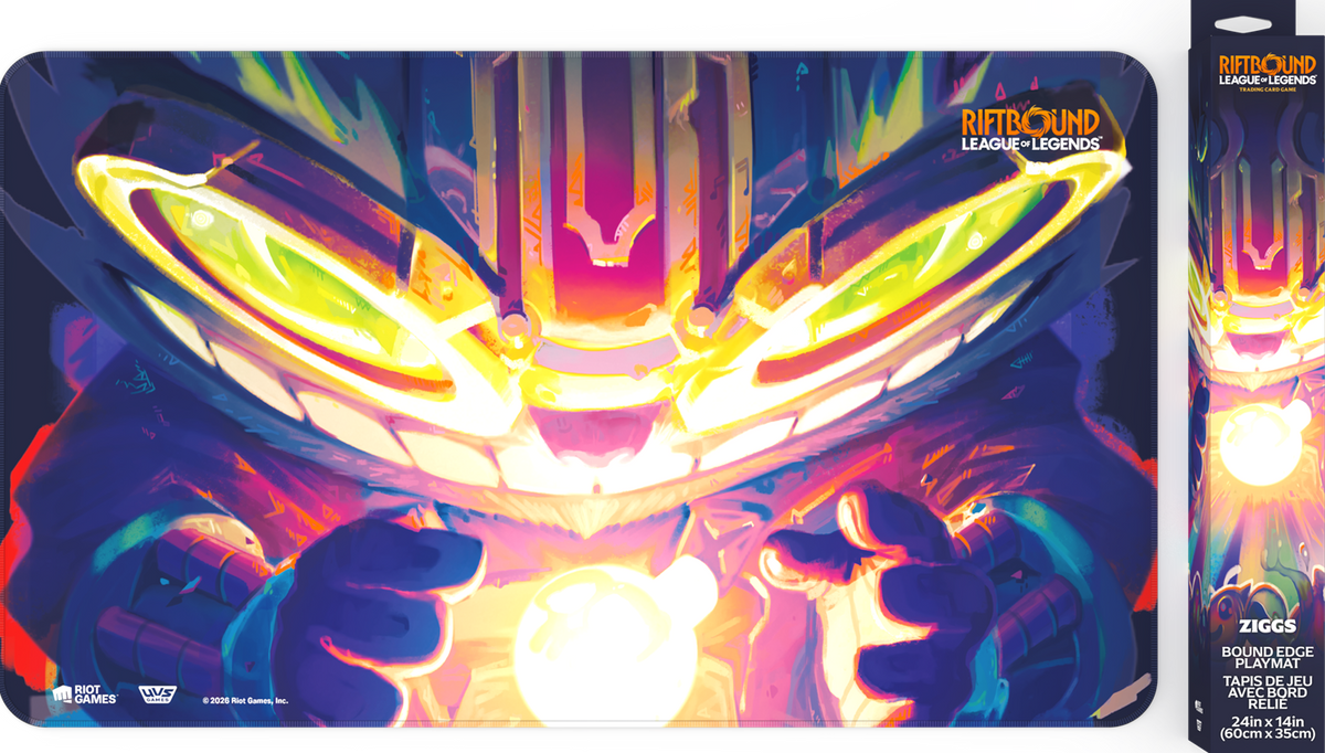 RIFTBOUND LEAGUE OF LEGENDS TCG RADIANCE PLAYMAT #2 - ZIGGS