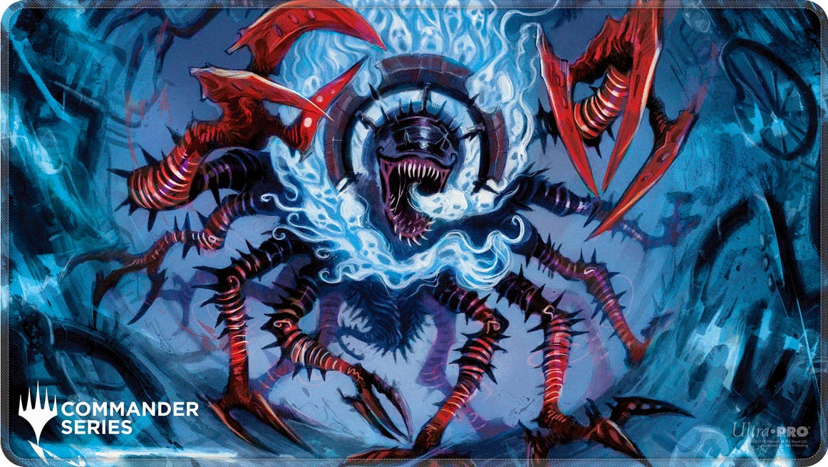 UP PLAYMAT MTG COMMANDER SERIES FAN VOTE 3 THE MINDSKINNER STITCHED - Trinity Hobby