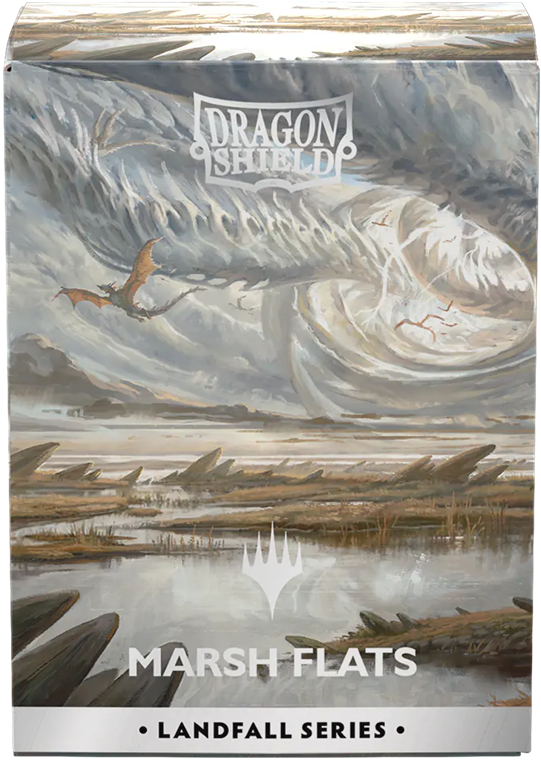 DRAGON SHIELD MAGIC THE GATHERING LANDFALL SERIES MARSH FLATS - Trinity Hobby
