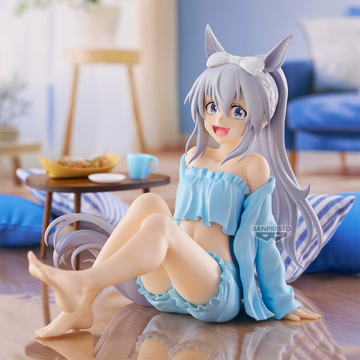 BANPRESTO UMAMUSUME: CINDERELLA GRAY TAMAMO CROSS RELAX TIME FIGURE