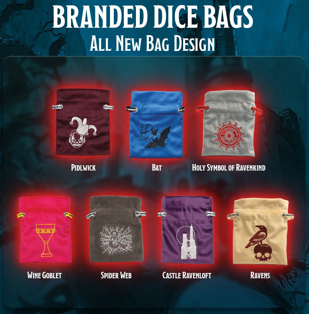 DND RAVENLOFT: CASTLE RAVENLOFT TREASURE PACKS (1 Random Piece) - Trinity Hobby