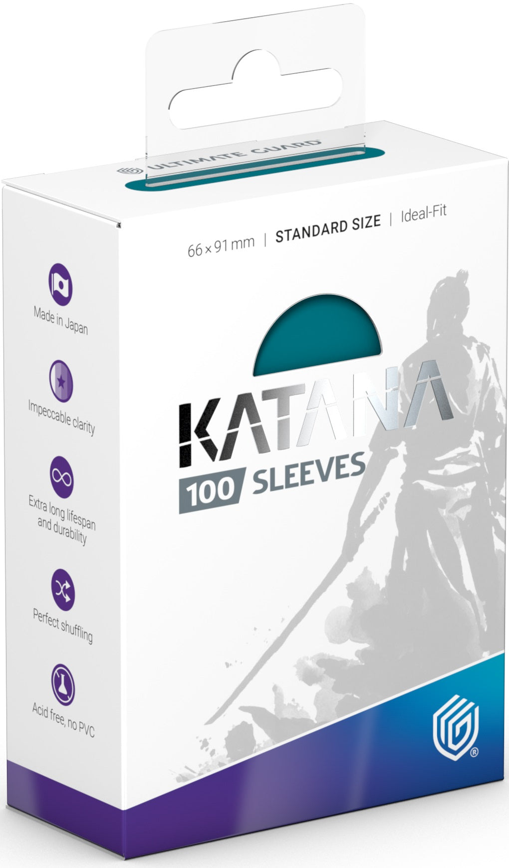 UG SLEEVES KATANA GREAT WAVE 100CT - Trinity Hobby