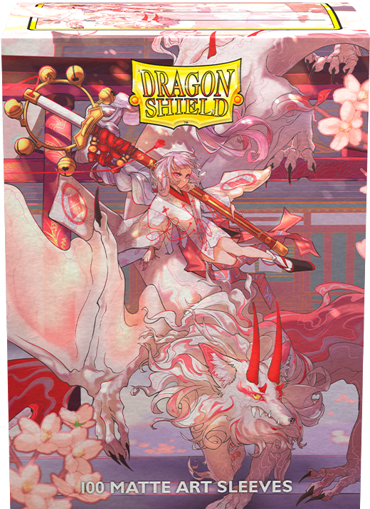 DRAGON SHIELD SLEEVES MATTE DEMON  HUNTERS 100CT - Trinity Hobby