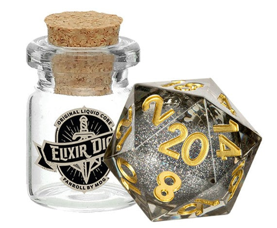 LIQUID DICE INDIVIDUAL D20 VANISHING OIL - Trinity Hobby