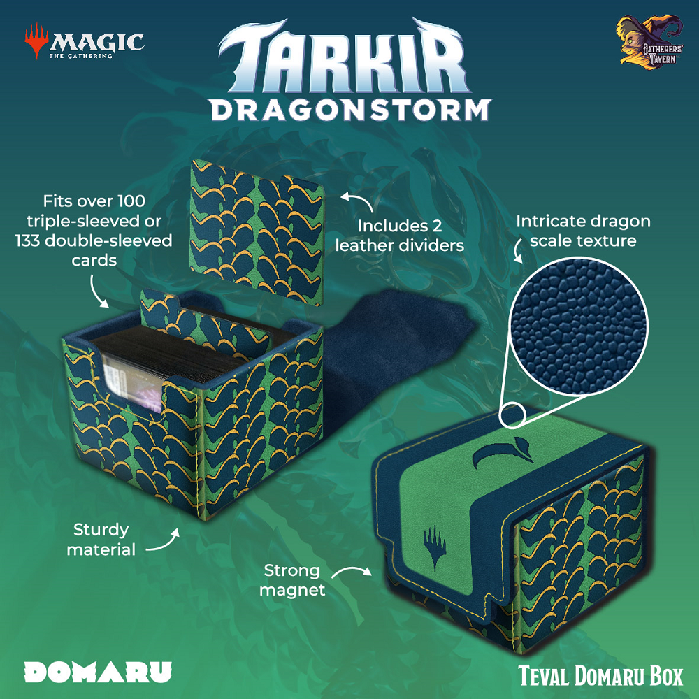 GATHERERS TAVERN MTG TARKIR DRAGONSTORM DOMARU BOX - TEVAL - Trinity Hobby