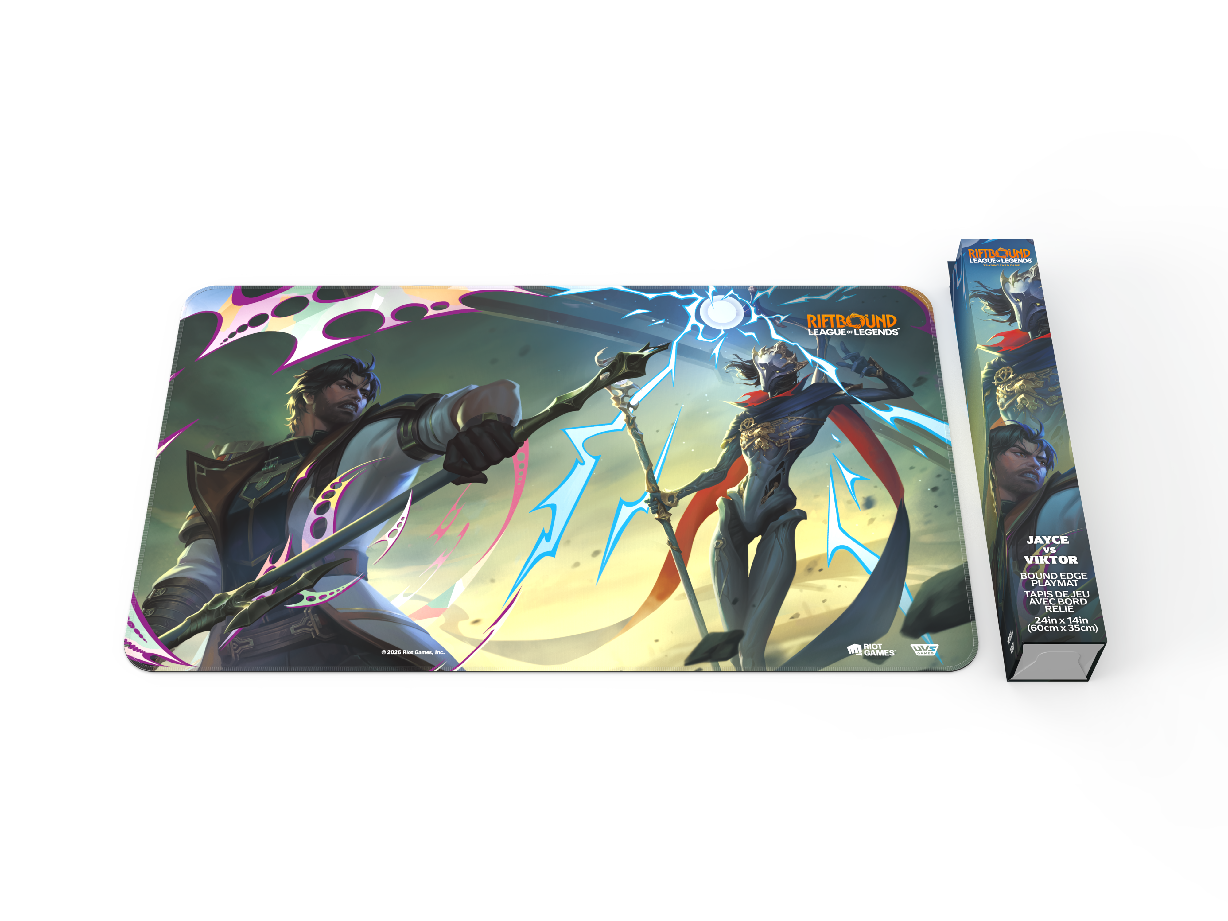 RIFTBOUND LEAGUE OF LEGENDS TCG VENDETTA PLAYMAT - Jayce / Victor