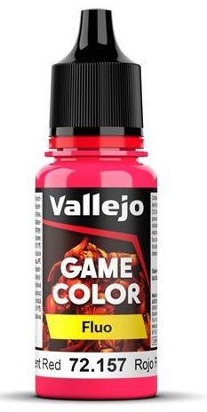 GAME COLOR 157 - FLUORESCENT RED (17ml) - Trinity Hobby
