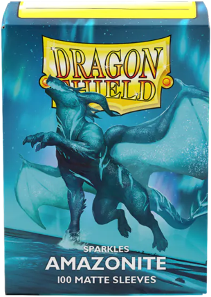 DRAGON SHIELD SLEEVES MATTE AMAZONITE  100CT